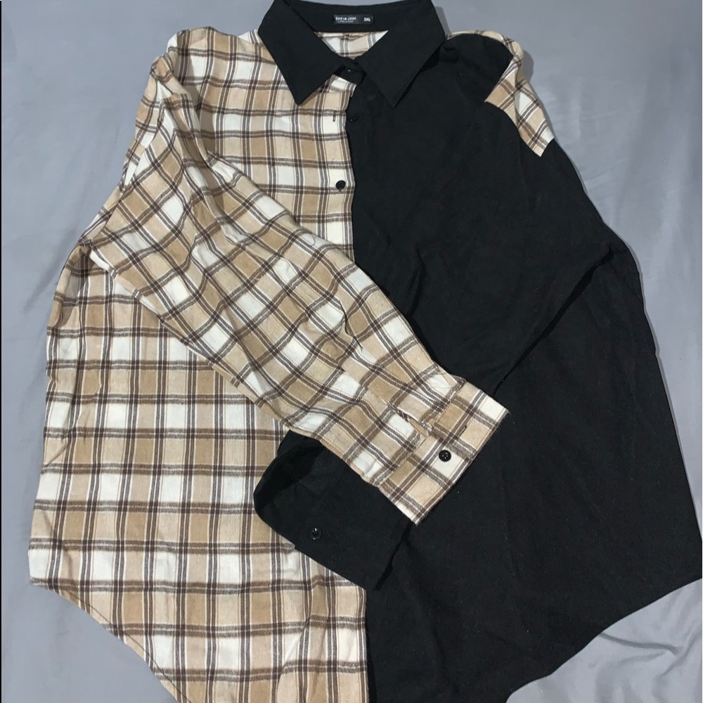 Color block shirt